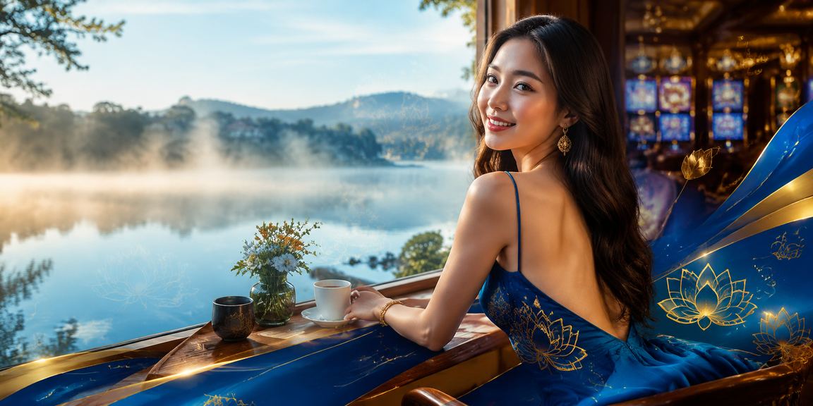 Người dùng truy cập casino trực tuyến tại Đà Lạt bên ly cà phê
